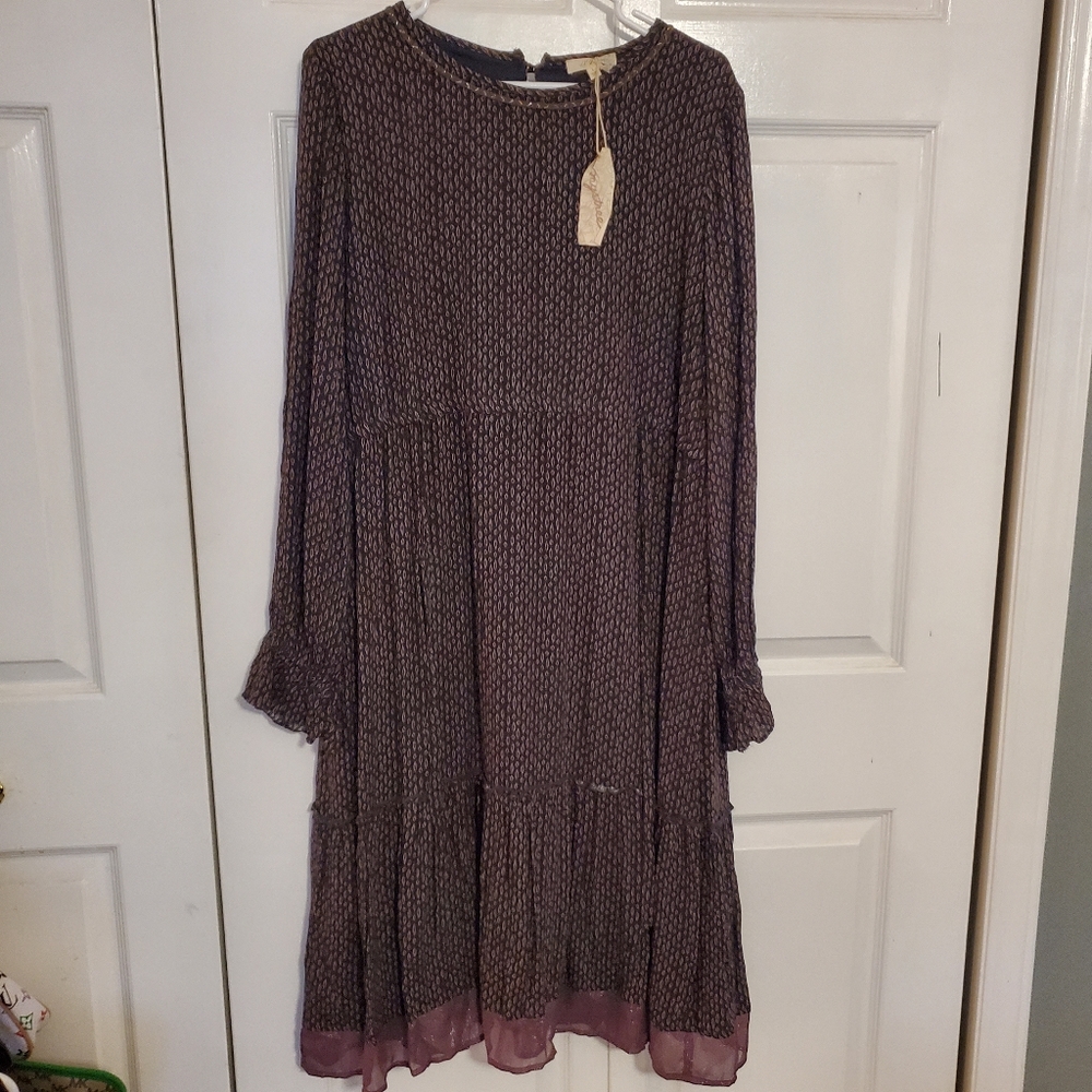 Mystree 3 Tier Pullover Dress NWT